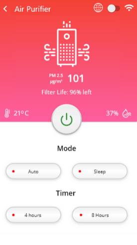 IoTfy magic Smart Air Purifier